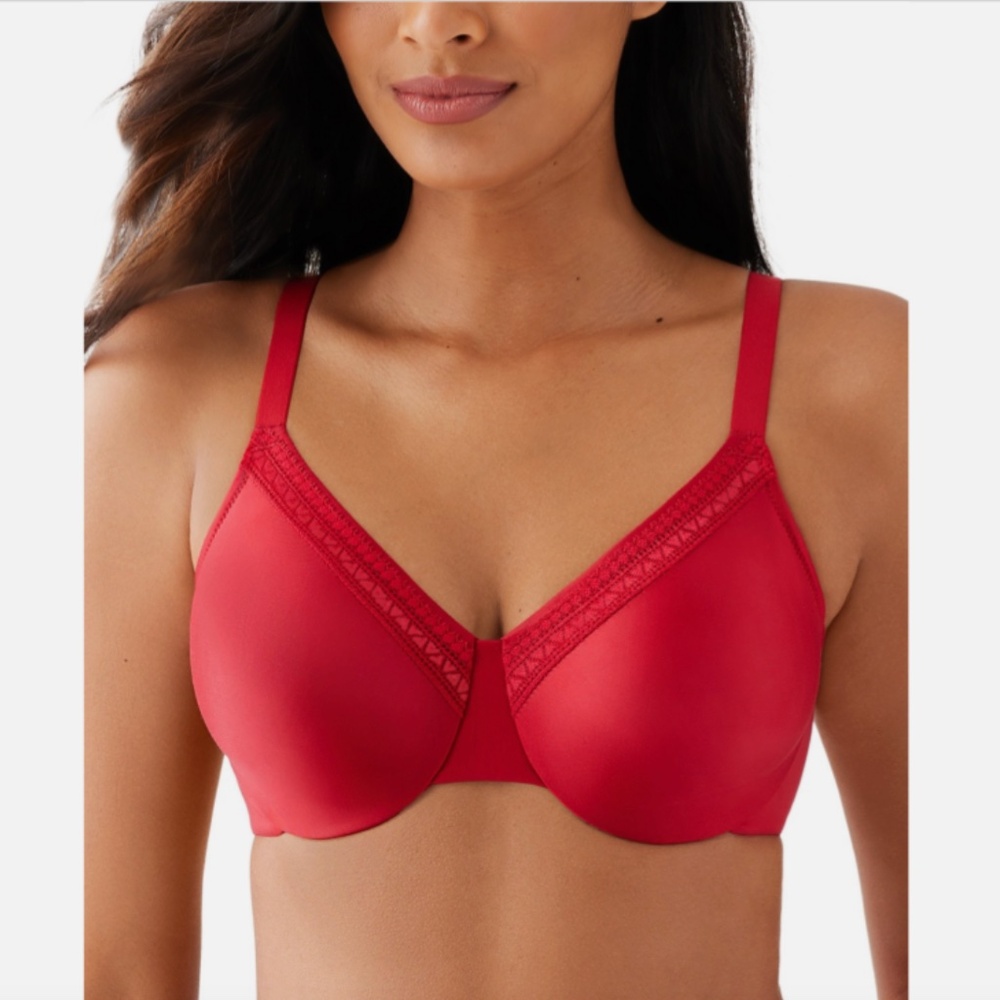 Wacoal Women's Perfect Primer Full Figure Underwire Bra in Equestrian Red NWT
